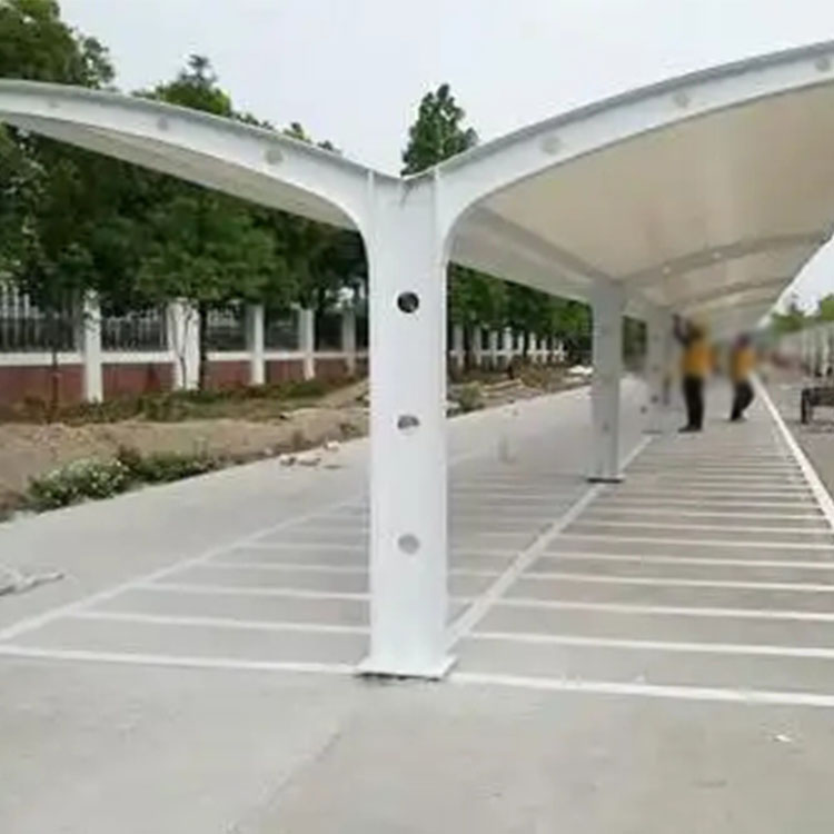 两当县膜结构电动车棚