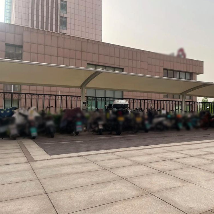 两当县膜结构电动车棚