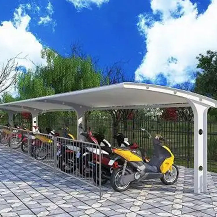 两当县膜结构电动车棚